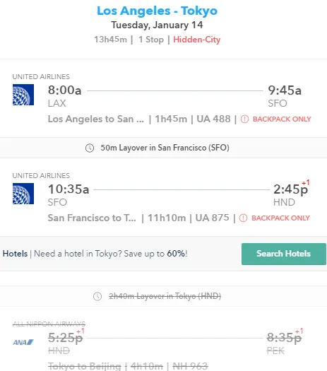 Skiplagging is a travel hack that can save you a lot of money