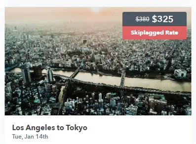 Skiplagging is awesome if you can manage!