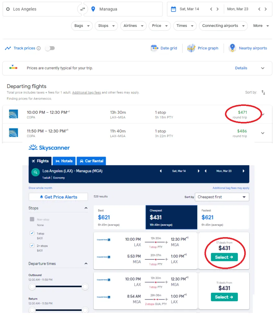 SkyScanner Saved me $62!